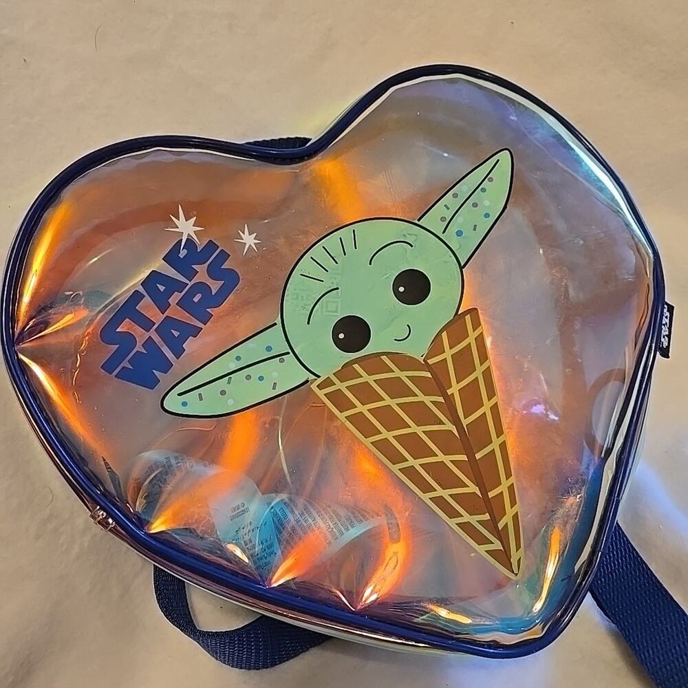Disney Exclusive Star Wars The Child Heart Shaped Backpack